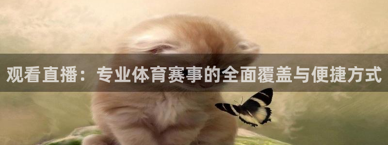观看直播：专业体育赛事的全面覆盖与便捷方式